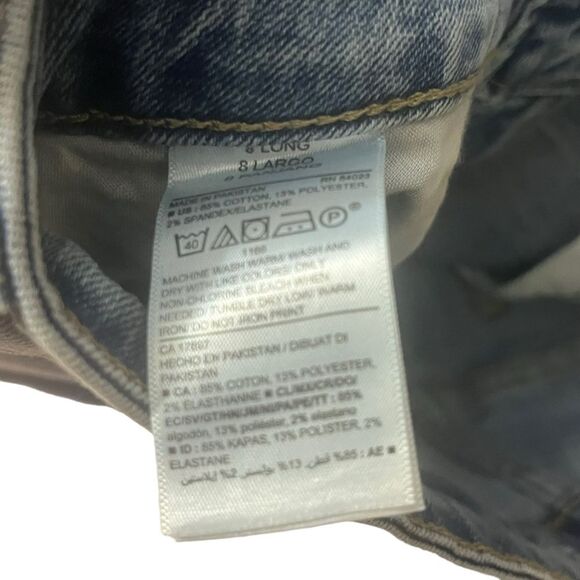 Old Navy Rockstar Super Skinny Jeans Sz 8 Long - Picture 7 of 8